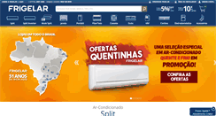 Desktop Screenshot of frigelar.com.br